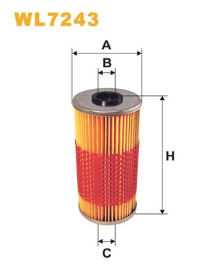 WL7243 WIX FILTERS Фільтр оливи