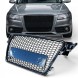 Китай Plaster Miodu Audi A4 B8 2007-2011 Grill Przedlift Решітка радіатора Audi A4 B8 2007-2011 "Стільники" Чорний Глянець RS Накладка на бампер