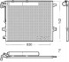 Denso DCN17057 Очисник радіатора кондиціонера dcn17057 denso