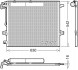 Denso DCN17057 Очисник радіатора кондиціонера dcn17057 denso