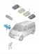 Volkswagen OE Панель керування заднім обігрівачем VW 7H0919158L9B9