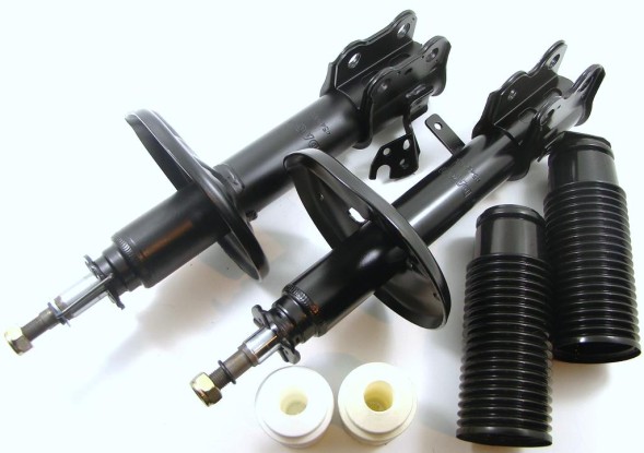 GT-Parts 054510LR PK Амортизатори х2 ПЕРЕДНІ + бампери + чохли TOYOTA AVENSIS T22