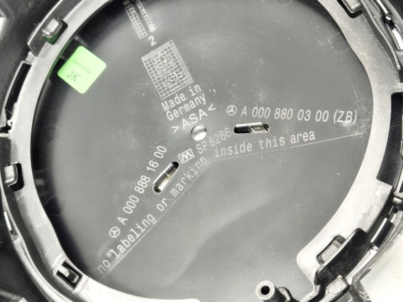 Mercedes-Benz OE A447031 A0008800300 АТРАПА ГРИЛЬ ЗІРКА ШТАМП МЕРСЕДЕС V-КЛАС W447 19-23 PANAMERICANA AMG