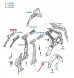 Ford OE ЗАДНЯ КОЛІСНА АРКА ПРАВА FORD EDGE Mk1 2007-2014 USA BT4Z-7828370-A