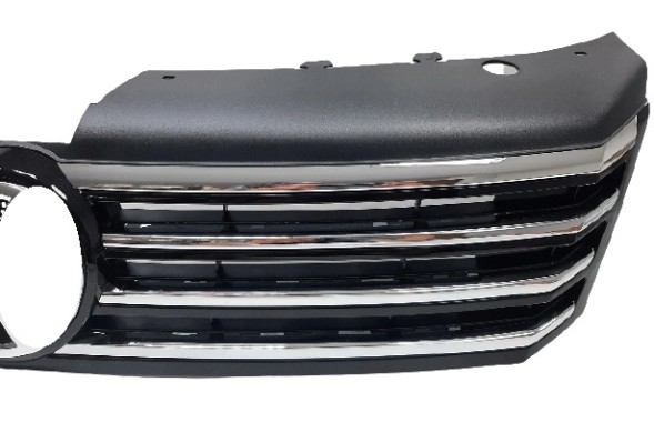 0AMS 3AA853651 B12 VW PASSAT B7 10- РЕШІТКА РАДІАТОРА ЧОРНИЙ ГЛЯНЕЦЬ ХРОМ 3AA853651