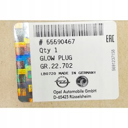 OEM LORK-1-11329 55590467 Свічка розжарювання opel astra j insignia a zafira каскада