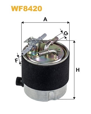 WF8420 WIX FILTERS Фільтр палива