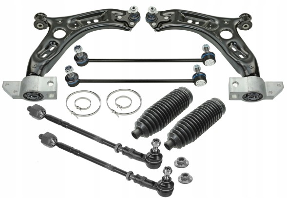 Meyle MEYLE.VWGOLFV.ZEST.SET ВАЖЕЛІ, СТІЙКИ СТАБІЛІЗАТОРА, ТЯГИ ПЕРЕДНІ AUDI A3 LEON OCTAVIA 2 SUPERB 2 GOLF 5 6 MEYLE