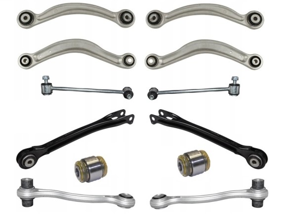 NTY ALL1822A Важелі, роз'єми, втулки MERCEDES C CLASS W204 E CLASS W212 ЗАДНИЙ КОМПЛЕКТ