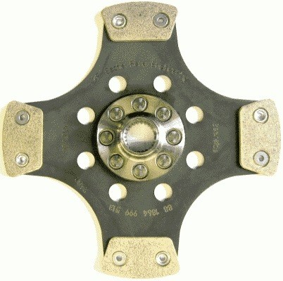 V-maxzone Part VIC-161950 Диск зчеплення Sachs Performance (спечений) 240 мм для NISSAN 200SX, 280ZX,