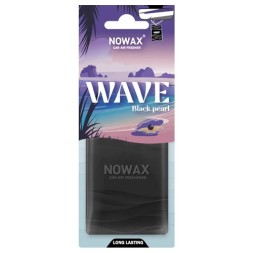NX07782 NOWAX Ароматизатор повітря пластиковий Nowax серія Wave Black Pearl