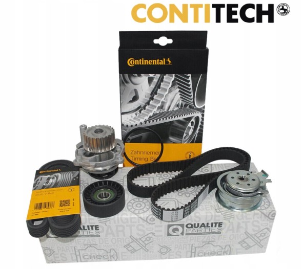QP CT908K1 + 06B121011M + 06A903315E + 6PK1045 Ремень ролик насоса грм audi a3 vw golf v vi 1.6