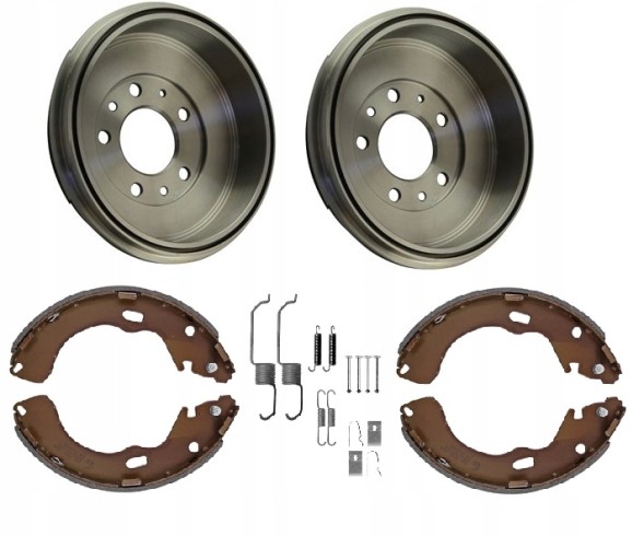 Kamoka ALL0979A Барабани щелепи комплект MAZDA 626 GF 1997-2002 PREMACY 1999-2005 ЗАДНЯ ЧАСТИНА KPL