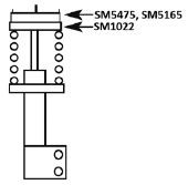 SM1022 KYB Опора амортизатора