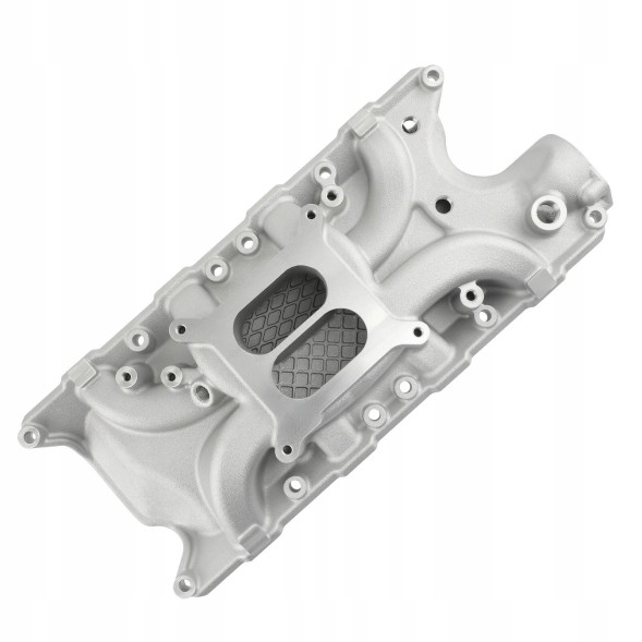Китай FORD 260 289 302 347 Mustang Bronco F150 F250 F350 Thunderbird Galaxy Cougar Fairlane Torino LTD Kolektor Dolotowy Aluminiowy 4 Gardzielowy Edelbrock FORD 260 289 302 Колектор Відсмоктування Впускний Алюмінієвий 4 Гардовий Edelbrock