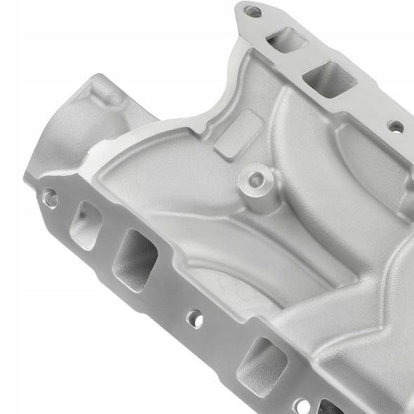 Китай FORD 260 289 302 347 Mustang Bronco F150 F250 F350 Thunderbird Galaxy Cougar Fairlane Torino LTD Kolektor Dolotowy Aluminiowy 4 Gardzielowy Edelbrock FORD 260 289 302 Колектор Відсмоктування Впускний Алюмінієвий 4 Гардовий Edelbrock