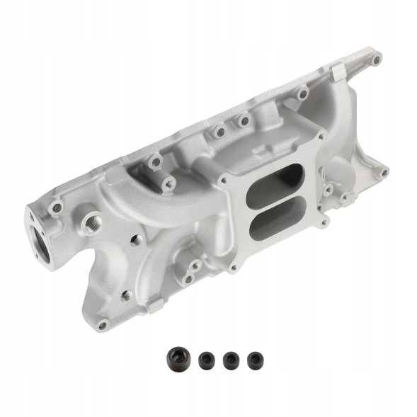 Китай FORD 260 289 302 347 Mustang Bronco F150 F250 F350 Thunderbird Galaxy Cougar Fairlane Torino LTD Kolektor Dolotowy Aluminiowy 4 Gardzielowy Edelbrock FORD 260 289 302 Колектор Відсмоктування Впускний Алюмінієвий 4 Гардовий Edelbrock