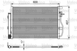 Valeo 814478 Конденсатор, кондиціонер valeo 814478