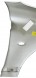 Китай 572301-1-ETS Peugeot 206CC GTI XS 16V Бризковик лівий ETS Gris Cendre