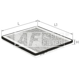 AF5223a ALPHA FILTER Фільтр салону