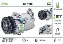 Valeo 813100 Спрезер кондиціонера astra h 2004- - valeo 813100