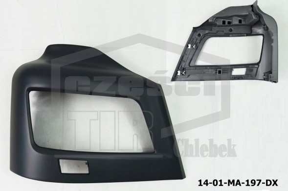 DX 81.41610-6764 Корпус фари man tgs s-2 передня права 81.41610-6764