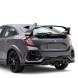 Китай Lotka Spoiler Honda Civic Hatchback 2016-2021 Czarny Połysk Спойлер для Honda Civic Hatchback 2016-2021, чорний, накладка