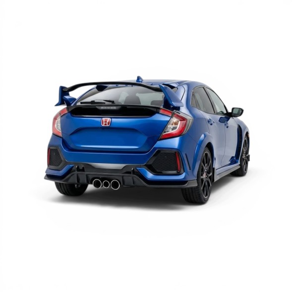 Китай Lotka Spoiler Honda Civic Hatchback 2016-2021 Czarny Połysk Спойлер для Honda Civic Hatchback 2016-2021, чорний, накладка