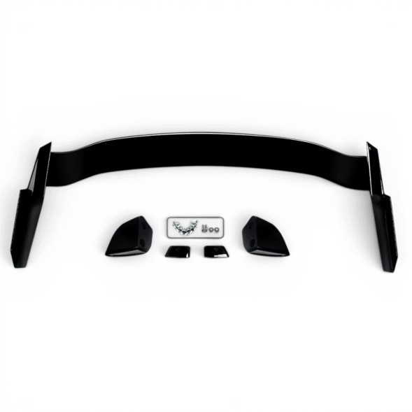 Китай Lotka Spoiler Honda Civic Hatchback 2016-2021 Czarny Połysk Спойлер для Honda Civic Hatchback 2016-2021, чорний, накладка