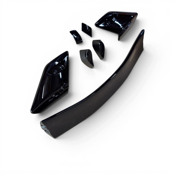 Китай Lotka Spoiler Honda Civic Hatchback 2016-2021 Czarny Połysk Спойлер для Honda Civic Hatchback 2016-2021, чорний, накладка