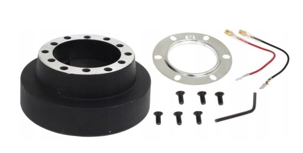 Slide PP-KR-044 + BMW-E46 СПОРТИВНЕ КЕРМО SLIDE ЗАМШЕВЕ 35см ЧЕРВОНЕ + NABA ВИДІЛЕНЕ BMW E46