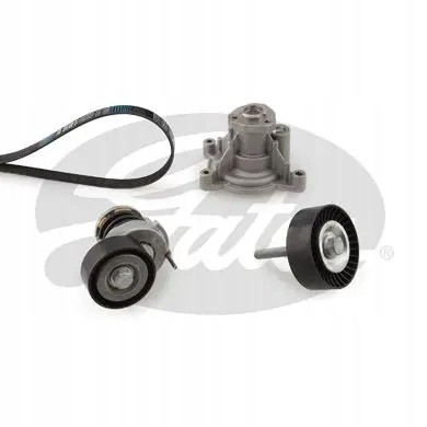 Gates KP76PK1735 Водяний насос+ зест клинового ременя kp76pk1735 gates