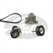 Gates KP76PK1735 Водяний насос+ зест клинового ременя kp76pk1735 gates