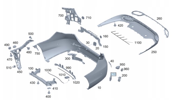 Mercedes-Benz OE A0009059417 A 0009059417 A 0009012222 A0009025288 nowy distronic blind tylny do tylnego A-000-905-94-17 77V12CRN ZB HW SW A0009012222 A0009025288 A0009059417 mercedes радар безконтактний задній лівий правий для бампера
