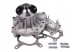 HEPU P7674 Водяний насос hepu для renault 18 toyota 4 runner fortuner hiace hilux