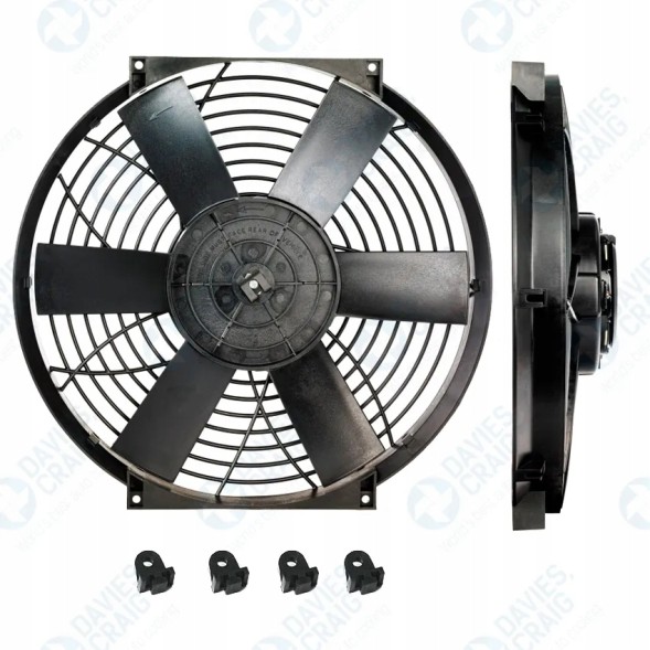 Davies Craig Вентилятор Davies Craig DC0166 16" 12V безщітковий