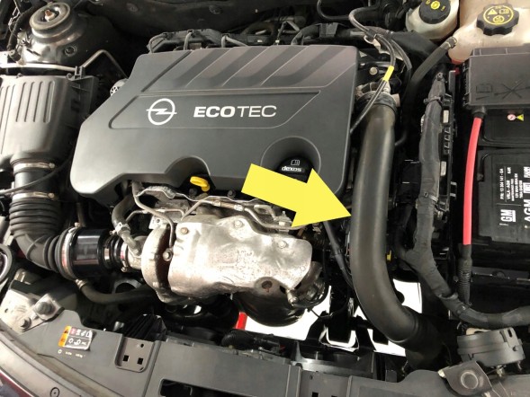 Proparts Krawczyk PP 01 0266 WĄŻ PRZEWÓD RURA TURBO INTERCOOLERA OPEL INSIGNIA 1.6 CDTi 2.0 CDTI 13419442 1302288 Трубка інтеркулера Proparts Krawczyk Opel Insignia 1.6/2.0 CDTi 55/70 мм