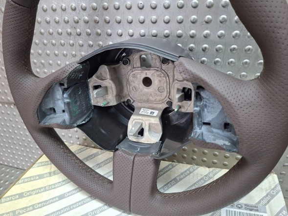 Fiat OE S26340798 ШКІРЯНЕ КЕРМО КОРИЧНЕВЕ 71753449 FIAT 500 2007-