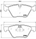 Brembo BRE P06036X Гальмівні колодки передні xtra p06036x brembo