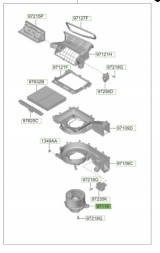Hyundai OE 97113CJ000 Повітродувка Hyundai Tucson 2021-2024
