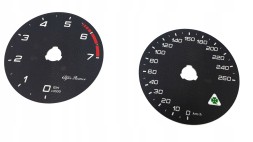 Moman 0089688089446 Циферблати одометра Alfa Romeo Stelvio в стилі KMH Quadri