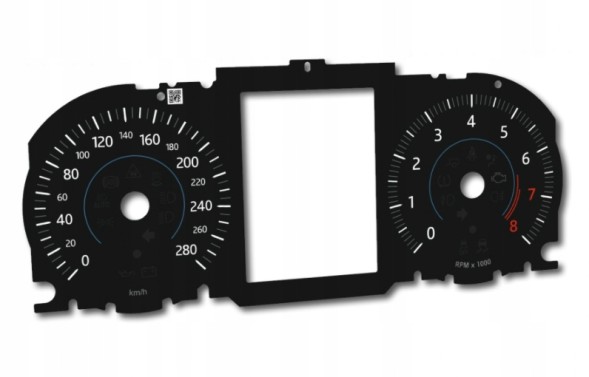 Moman 0089688085844 Jaguar F-Pace заміна циферблатів миль/год на км/год
