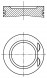Mahle 033 21 00 Поршень двигуна 033 21 00 mahle audi a3 a4 b7 (8ec)