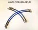 Pizza Brakes Przewody hamulcowe w stalowym oplocie SAAB 900 II Гальмівні дроти в сталевому обплетенні SAAB 900 II
