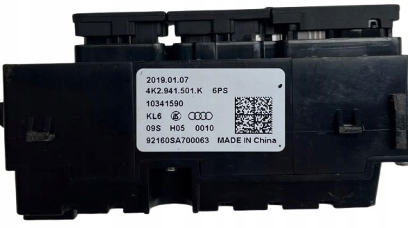 Audi OE 4K2941501K 4K2 941 501 K Перемикач фар 4K2941501K Audi A3 Q3 Q4