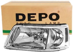 Abakus 441-1168L-LD-EM Депо 441-1168л-лд-ем фара vw t5 бус 03-09 h4 reg.El.Ліва