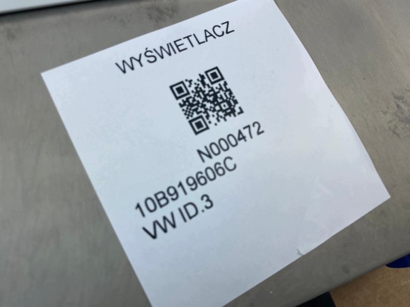 Volkswagen OE 10B919606C GDCARS GD VW ID.3 ДИСПЛЕЙ МОНІТОР ЕКРАН 10B919606C ОРИГІНАЛЬНИЙ НОВИЙ