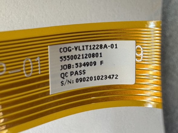 Fiat OE COG-VLIT1228A-01 COGVLIT1228A01 Дисплей спідометра FIAT 500 COG-VLIT 1228A-01 РКД ЕКРАН РЕМОНТ 735471907