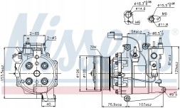 Nissens 89246 Компресор кондиціонера nissens 89246