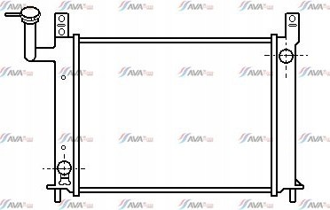 Inn РАДІАТОР ВОДИ NISSAN SUNNY 1986-1991 1.4 1.6 2141077A00 НОВИЙ!